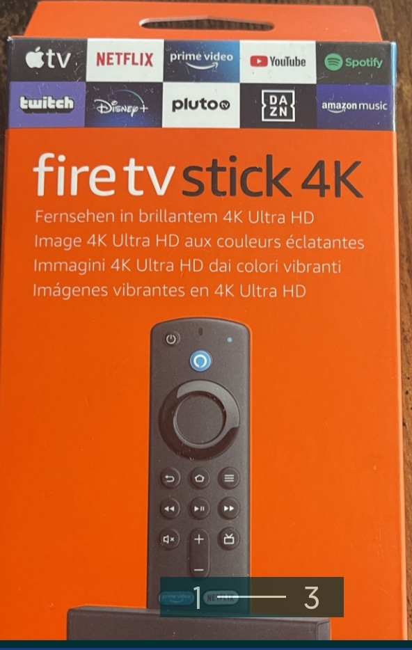 Приставка: Amazon Fire Stick TV 4K .Amazon Fire TV Stick 4K