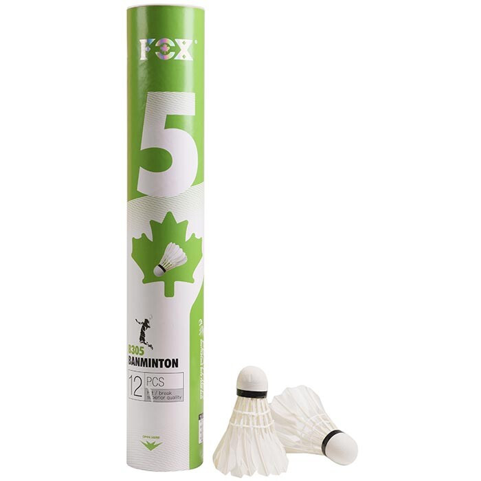 Волани для бадмінтону пір'яні Fox 12шт