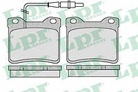 Тормозные колодки дисковые, комплект, арт.: 05P1134, Пр-во: LPR