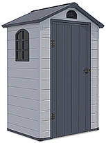 Сарай для інструментів Vermont 134x104 см Hardmaister 003464 Light Grey, фото 4