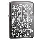 Набір бензинова запальничка герб України + футляр на 20 штук сиг. US-761U1, фото 2