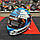 Мотошолом AXXIS DRAKEN S Star C17 Matt Blue XS, фото 4