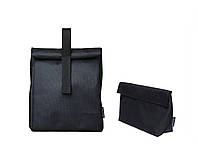 Набор Термосумка Ролтоп и Косметичка VS Thermal Eco Bag Черная GT, код: 2741620