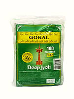 Зелёный чай Gokal Deep Jyoti 100 пакетиков без ярлыка