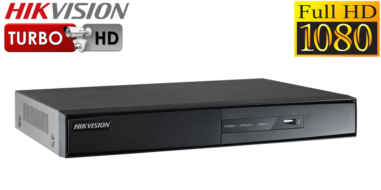 4-канальний Turbo HD відеореєстратор DS-7204HQHI-F1/N 4 аудіоканалу
