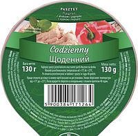 Паштет курячий з перцем Codzienny, 130 г