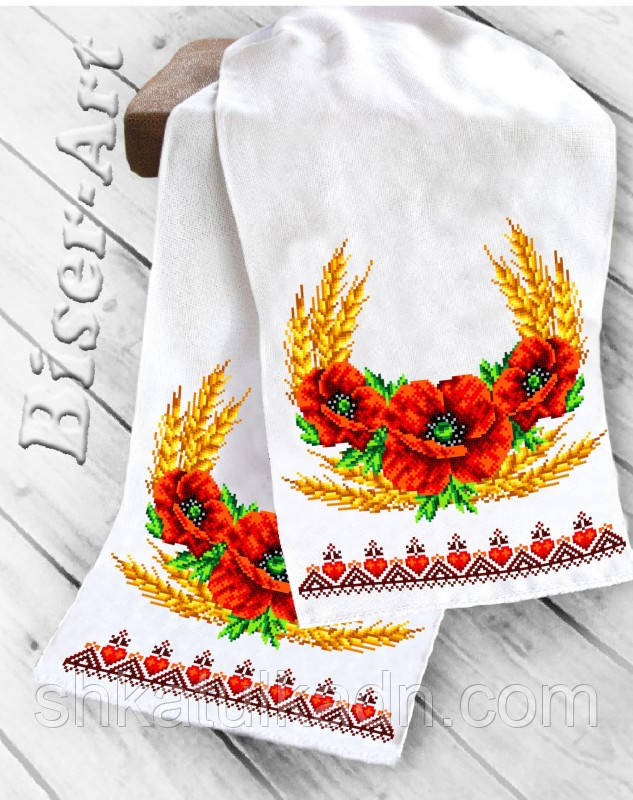 Рушник на ікони для вишивки бісером(нитками)