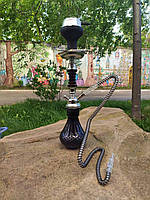 Кальян Hookah Mustafa Plus Black высотой 40 см на 1 персону