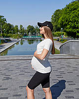 Футболка для беременных и кормящих мам 44 размер М