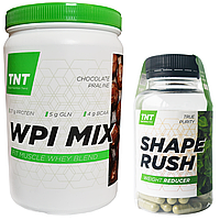 Изолят для похудения + Жиросжигатель Shape Rush TNT Nutrition