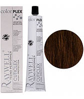 Крем краска для волос Raywell Color Plex Hair Dye With Quin Extract 5.1 Светлый коричневый пепельный 100 мл