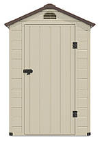 Сарай для інструментів Vermont 134x104 см Hardmaister 003465 Beige, фото 4
