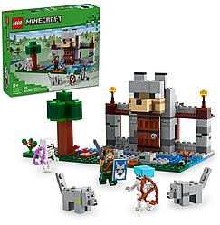 Конструктор Лего Майнкрафт Вовча фортеця Lego Minecraft The Wolf Stronghold 21261