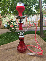 Кальян Hookah Mustafa Plus Red высотой 40 см на 1 персону