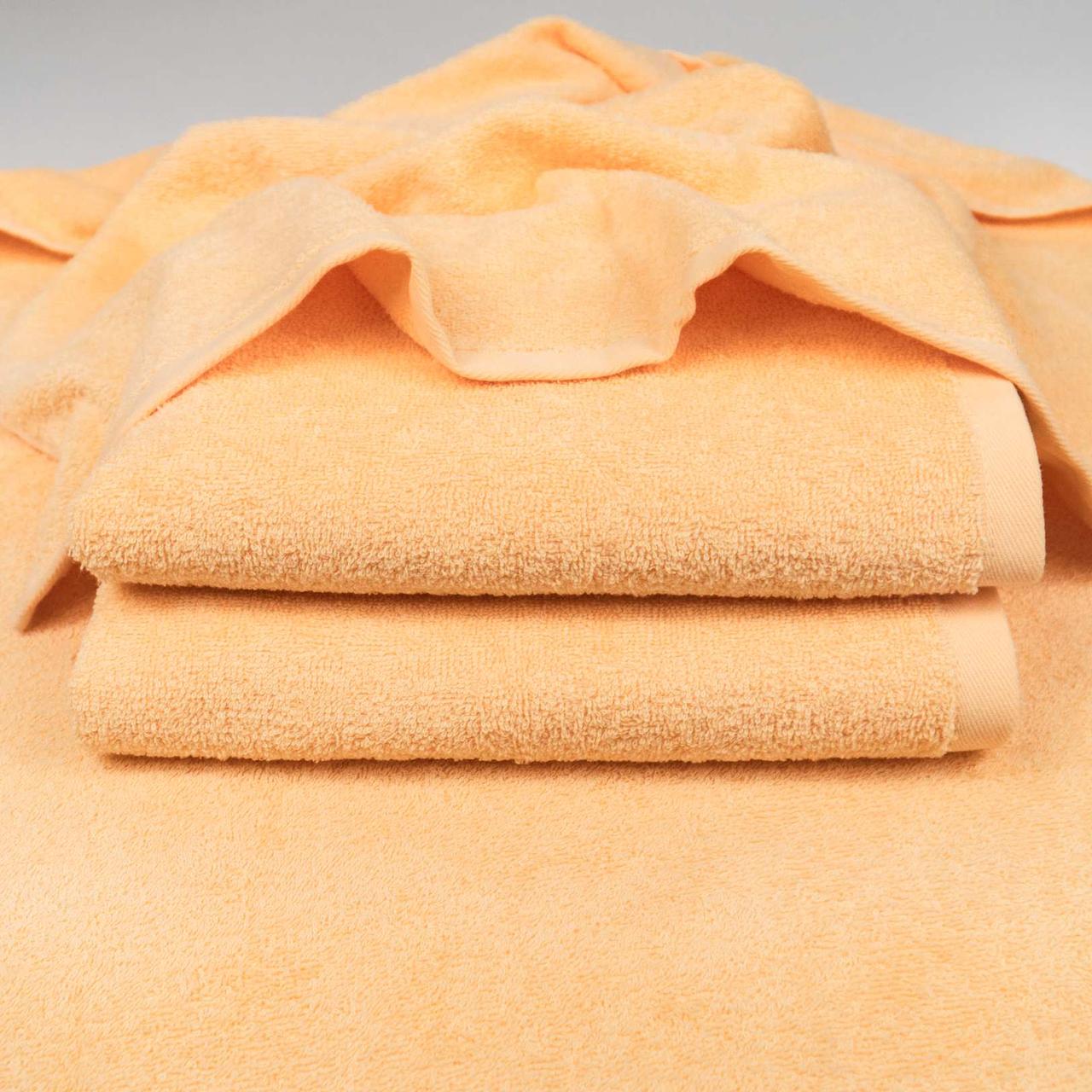 Полотенце для рук и лица махровое GM Textile 40х70см 400г/м2 (Абрикосовый) - фото 2 - id-p1865965749