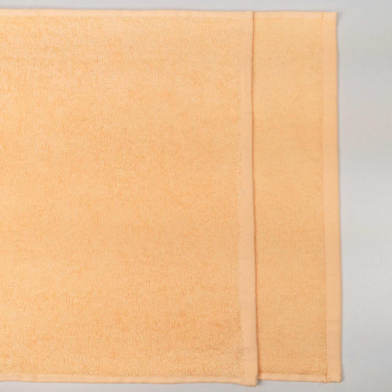 Полотенце для рук и лица махровое GM Textile 40х70см 400г/м2 (Абрикосовый) - фото 3 - id-p1865965749