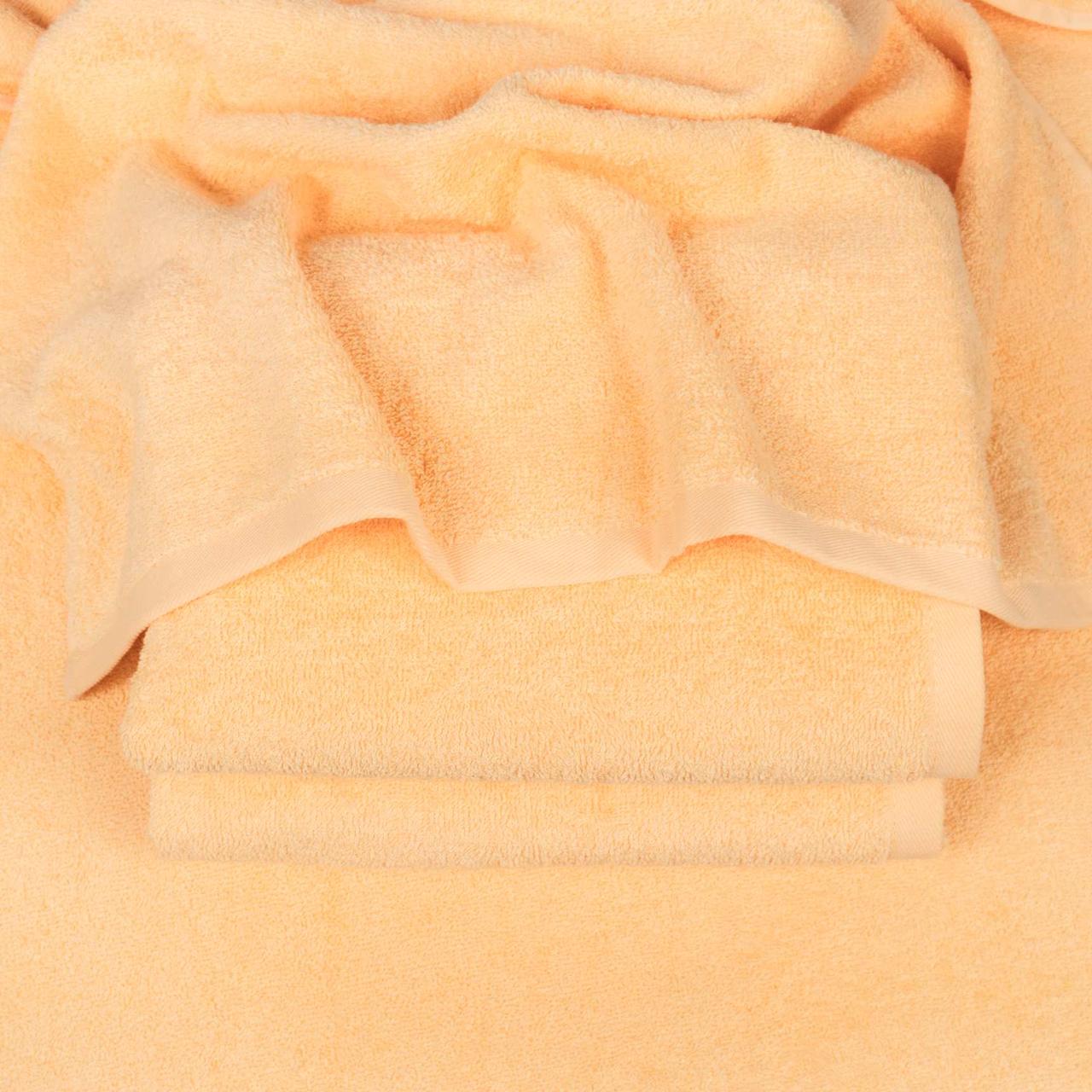 Полотенце для рук и лица махровое GM Textile 40х70см 400г/м2 (Абрикосовый) - фото 5 - id-p1865965749