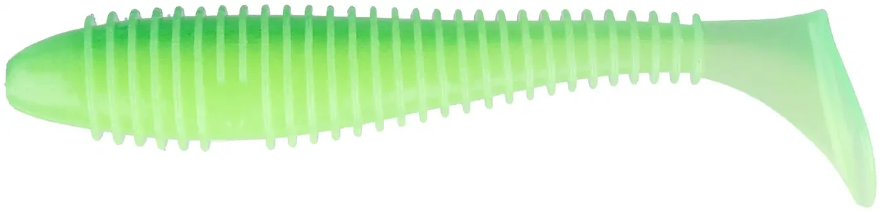 Силікон Keitech Swing Impact FAT 3.8" (6 шт./ пач.):ea#11 lime chartreuse glow