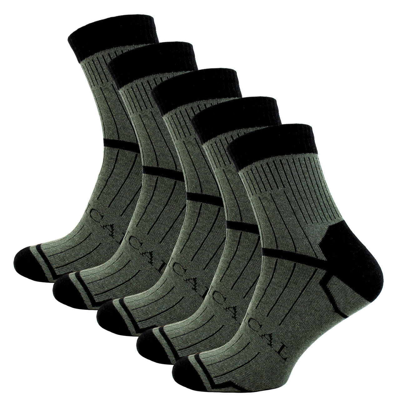 Упаковка Літні тактичні шкарпетки ЗСУ 10 пар 41-45 Хакі Tactical армійські носки військові