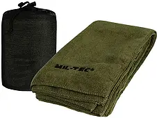 Швидковисихний рушник Mil-Tec 60 x 120 см — Olive, фото 3