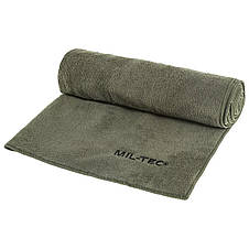 Швидковисихний рушник Mil-Tec 60 x 120 см — Olive, фото 4