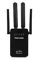 Репитер усилитель WiFi сигнала с 4-мя встроенными антеннами PIX-LINK Repeator LV WR09 до 300мб/с