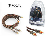 Межблочный RCA кабель 3 метра тройное экранирование от помех, бескислородная медь FOCAL ER3