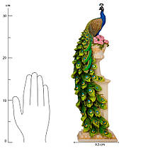Статуетка "Павлін", 34 см (78180AA), фото 4