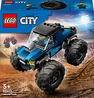 Конструктор LEGO City Синя вантажівка-монстр 148 деталей