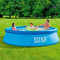 Бассейн надувной круглый INTEX Easy Set 28120, 305x76 см, 3853 л