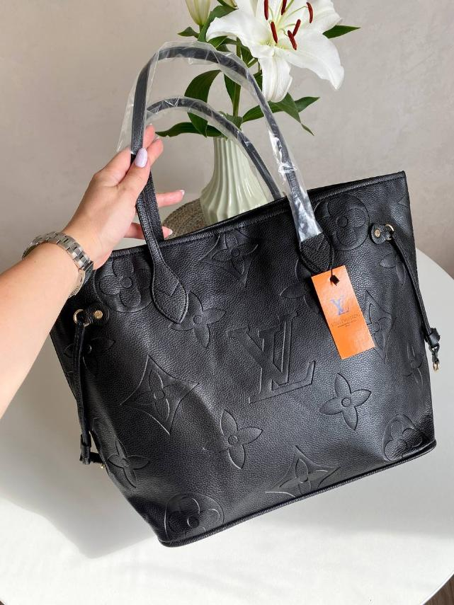 Жіноча сумка Louis Vuitton, шопер, чорна, 48*32*15см, 931540, фото 1