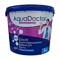 Гранулированное средство для повышения уровня pH воды в бассейне 5 кг Aquadoctor pH Plus в гранулах