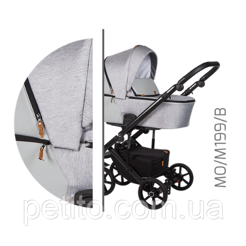 Дитяча універсальна коляска 2 в 1 Baby Merc Mosca MO/199B
