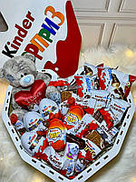 Подарочный набор со сладостями для любимой девушки, женщины, жены, сестры / На День Рождение LOVE Teddy