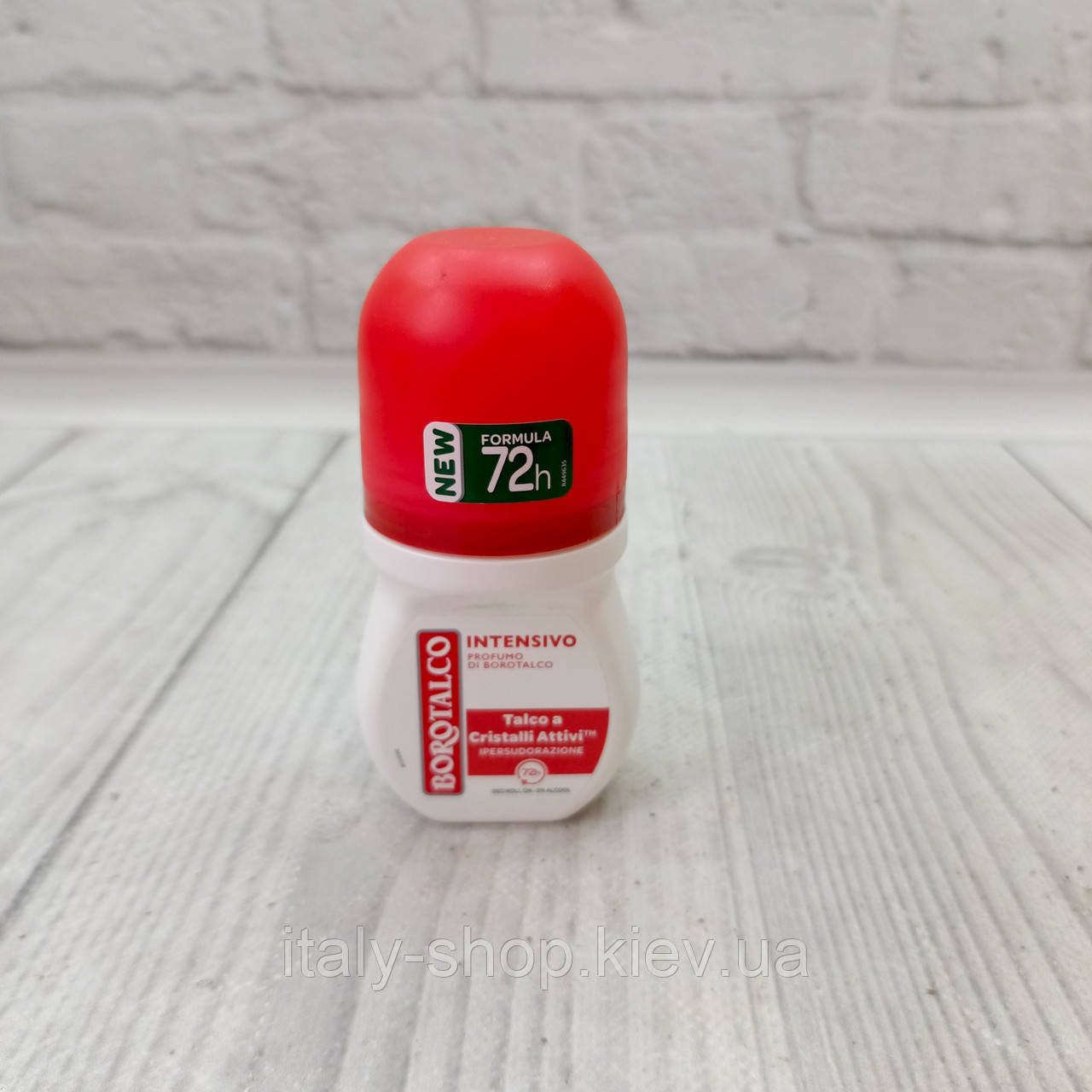 Дезодорант  кульковий Borotalco Intensivо Profumo di Borotalco Deo Roll 0% Alcool 50 ml  Італія, фото 1