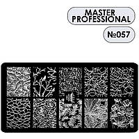 Пластина для стемпинга Master Professional 057