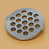 Решітка м'ясорубки Rainberg RB-670 RB-671 RB-672 RB-673 RB-674 RB-675 RB-676 RB-6303 RB-6304 RB-6305 груба котлетна, фото 6