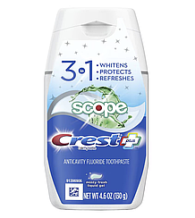 Зубна паста-гель Crest Complete Plus Scope 3-in-1 Whitening