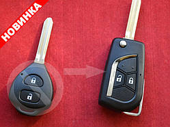 Toyota corolla, Rav4 ключ викидний 2 кнопки Original Stile