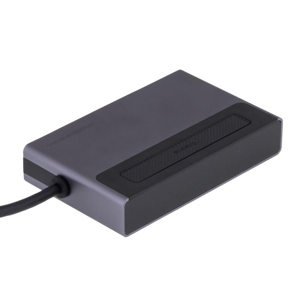 Хаб Baseus Type-C to USB / SD / TF / HDMI / Type-C (PD) CAHUB-DA Колір Ciрий, 0G
