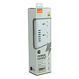 Мережевий Подовжувач LDNIO SC5614 5 socket / 6 USB Колір Білий, фото 2