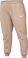 Спортивные штаны женские Nike W NSW PHNX FLC HR PANT STD бежевые DQ5688-200