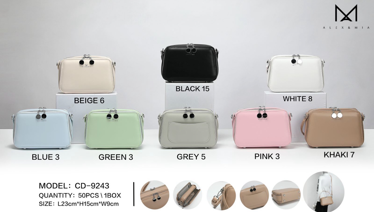 Жіноча стильна сумочка Alex&Mia (гуртом/роздріб)
