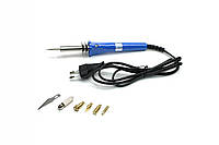 Паяльник-випалювач ZD-707A 30W + 6 насадок