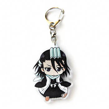"Кучікі Бякуя (Бліч / Bleach)" брелок акриловий двосторонній з уф-друком