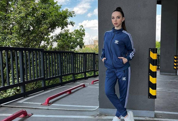 Жіночий спортивний костюм із лампасами весняно-осінній повсякденний молодіжний модний костюм для дівчини, фото 6