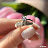 Набір сережки та каблучка, фото 2