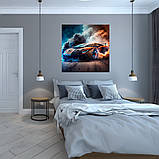 Картина на полотні "Lamborghini у клубах диму", фото 8