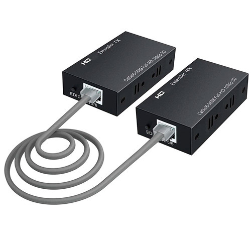 Удлинитель HDMI по RJ45 витой паре активный, до 60м - фото 2 - id-p1110723719
