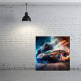Картина на полотні "Lamborghini у клубах диму", фото 9